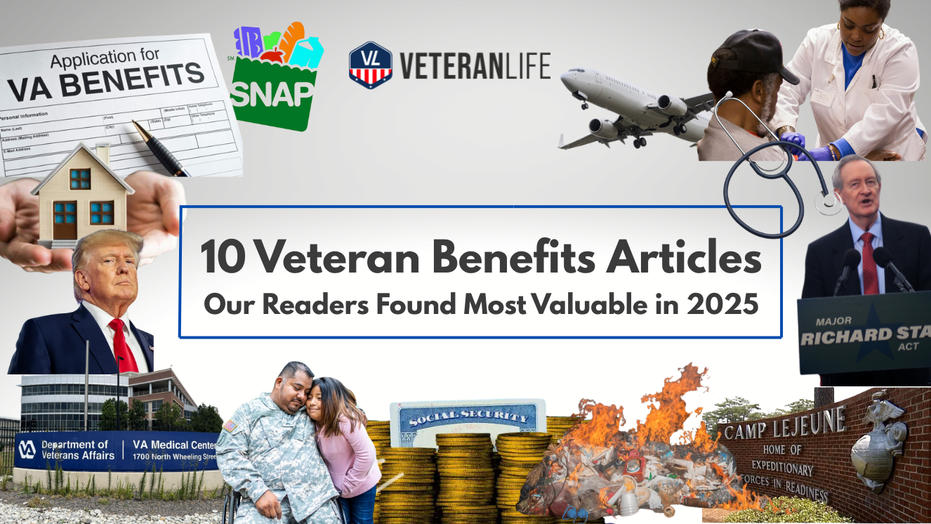 10 Veteran Benefits Articles Our Readers Found Most Valuable in 2025